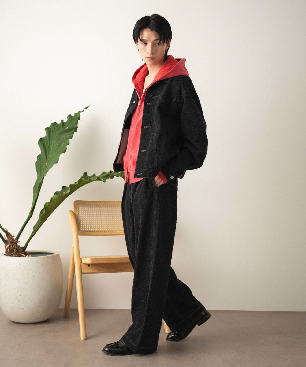 デニムブラック モデル：180cm L着用