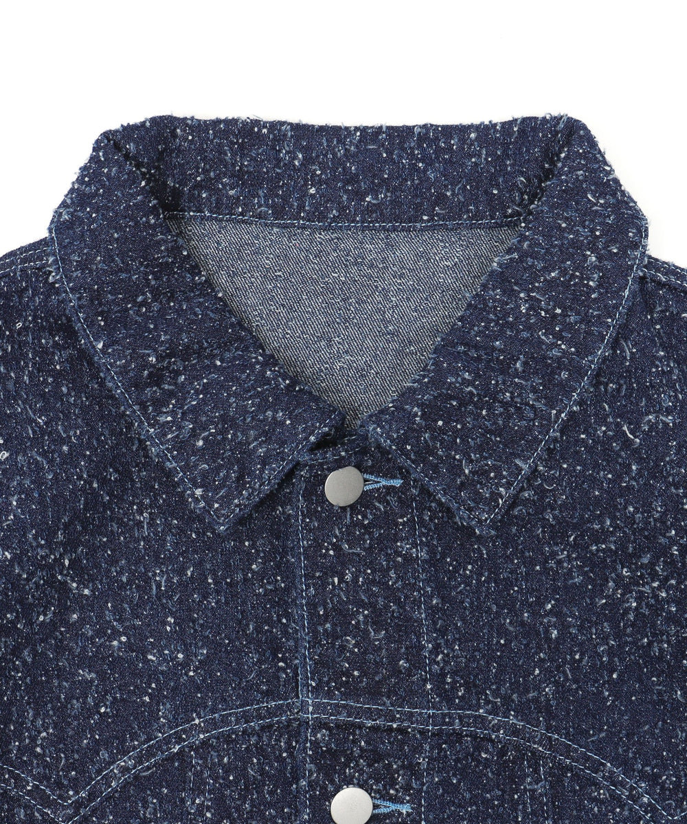 ネップデニムジャケット