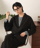 シングルテーラードジャケット/ブラック モデル：180cm L着用