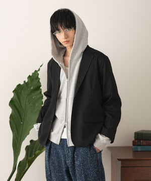 ブラックストライプ モデル：180cm L着用