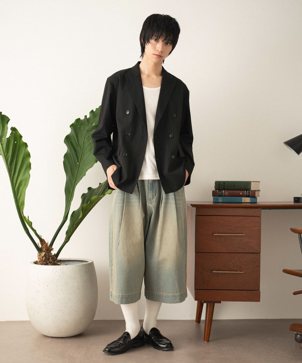 ブラックストライプ モデル：180cm L着用