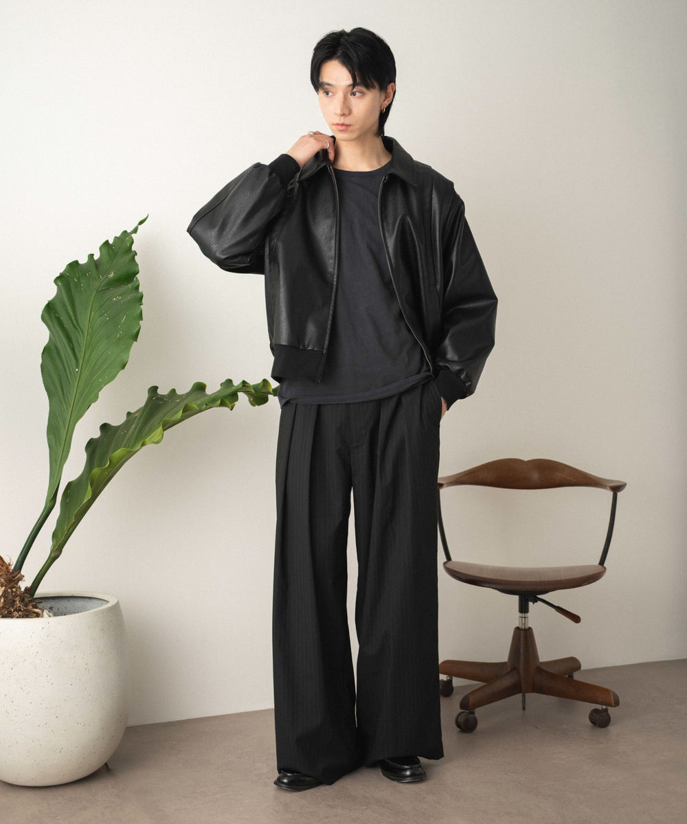 ブラックストライプ モデル：180cm L着用