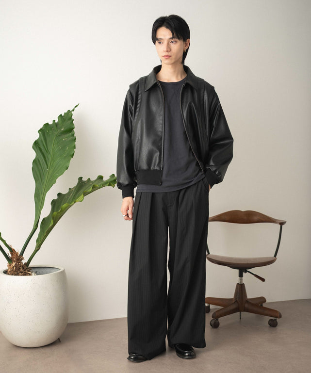 ブラックストライプ モデル：180cm L着用