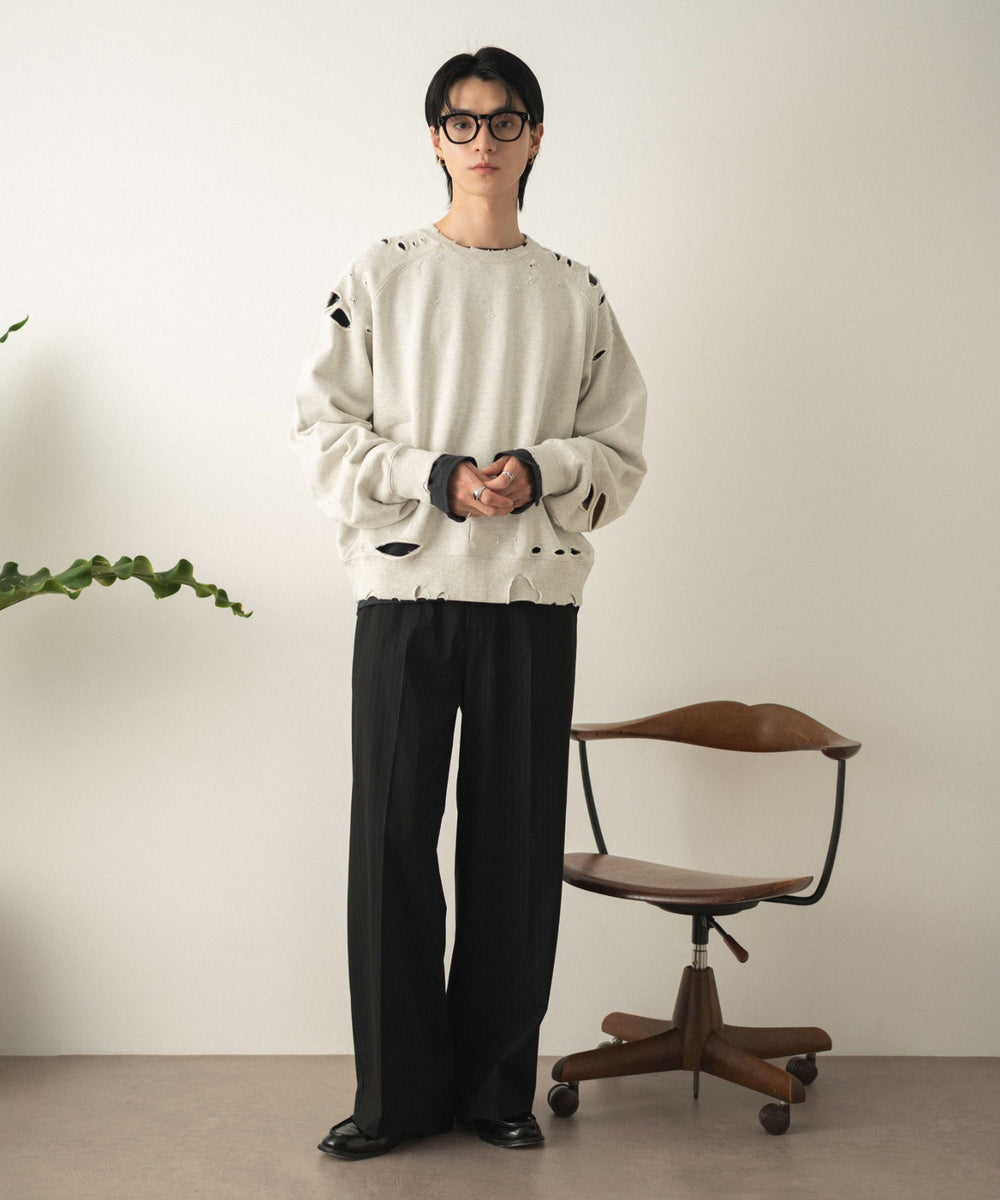 ブラックストライプ モデル：180cm L着用