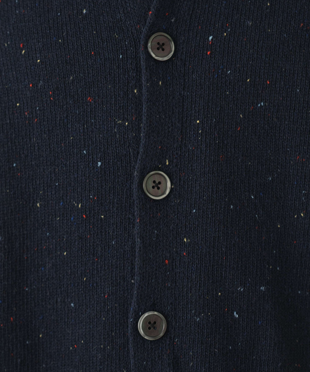 ネップクルーネックカーディガン