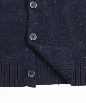 ネップクルーネックカーディガン