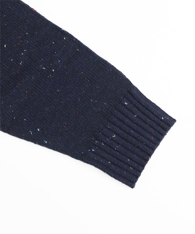 ネップクルーネックカーディガン