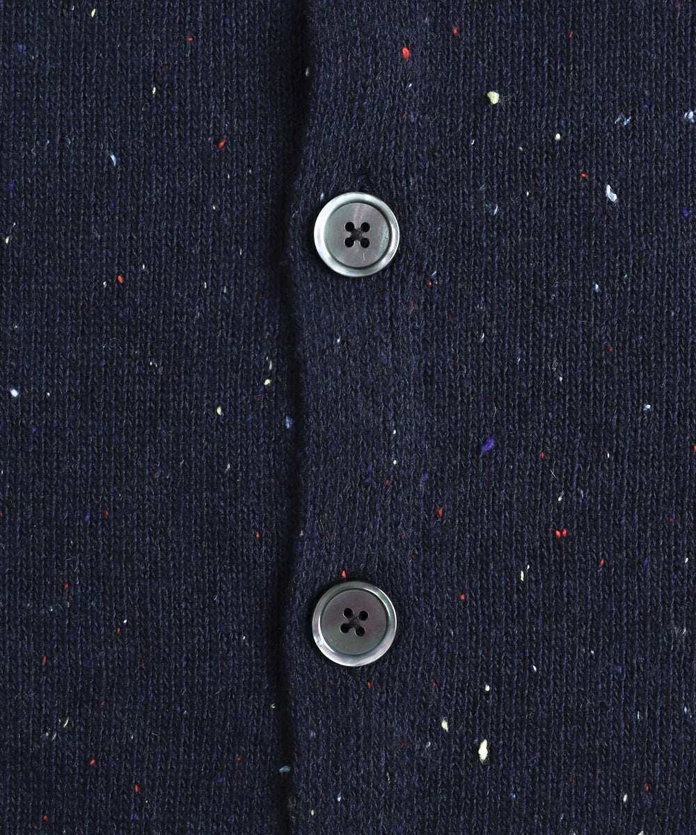 ネップクルーネックカーディガン