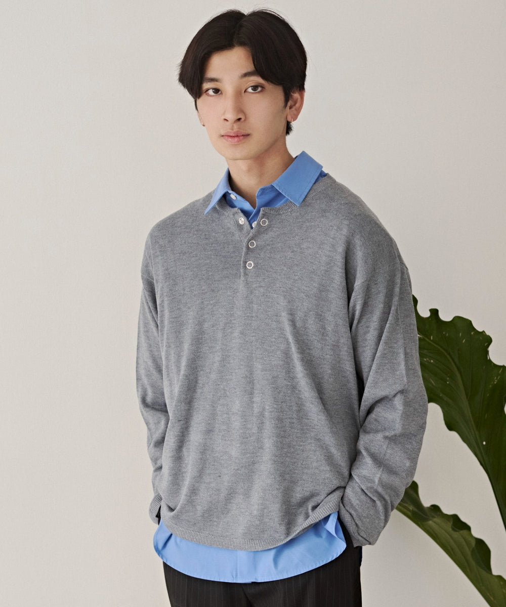 グレー モデル：180cm L着用