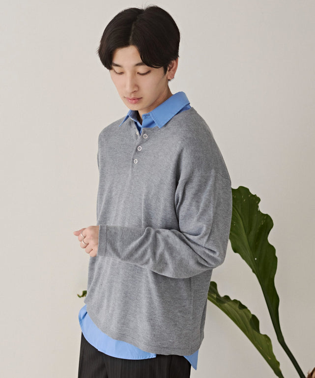 グレー モデル：180cm L着用