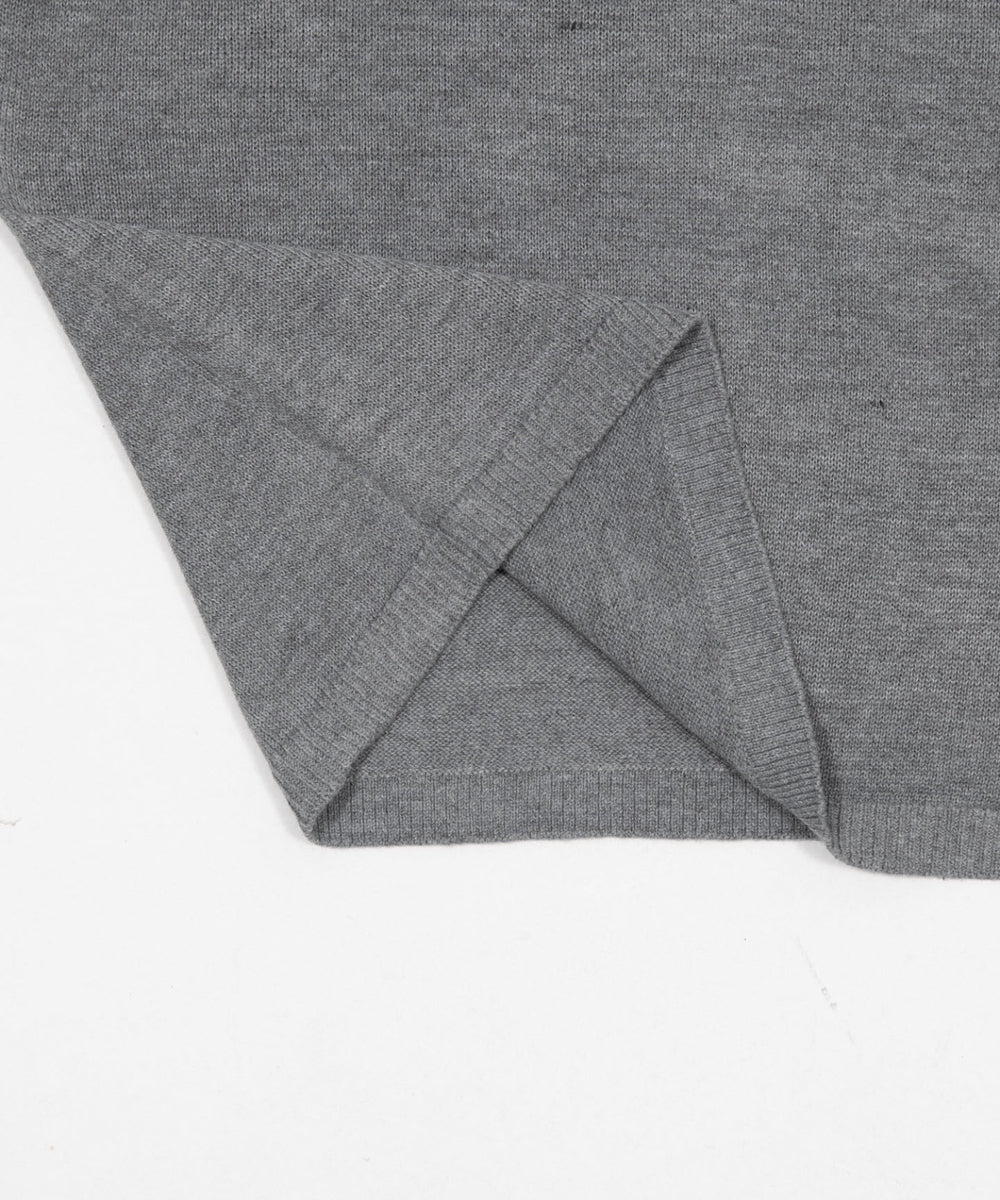 リングドットヘンリーネックプルオーバー