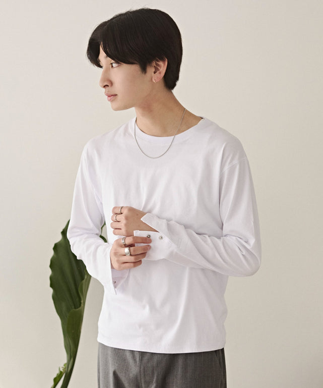 ホワイト モデル：180cm L着用