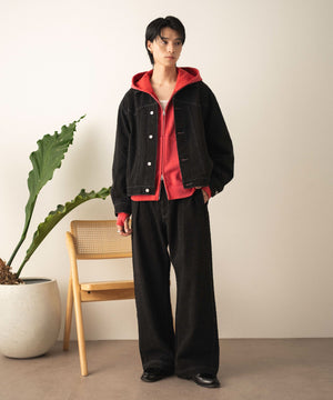 デニムブラック モデル：180cm L着用