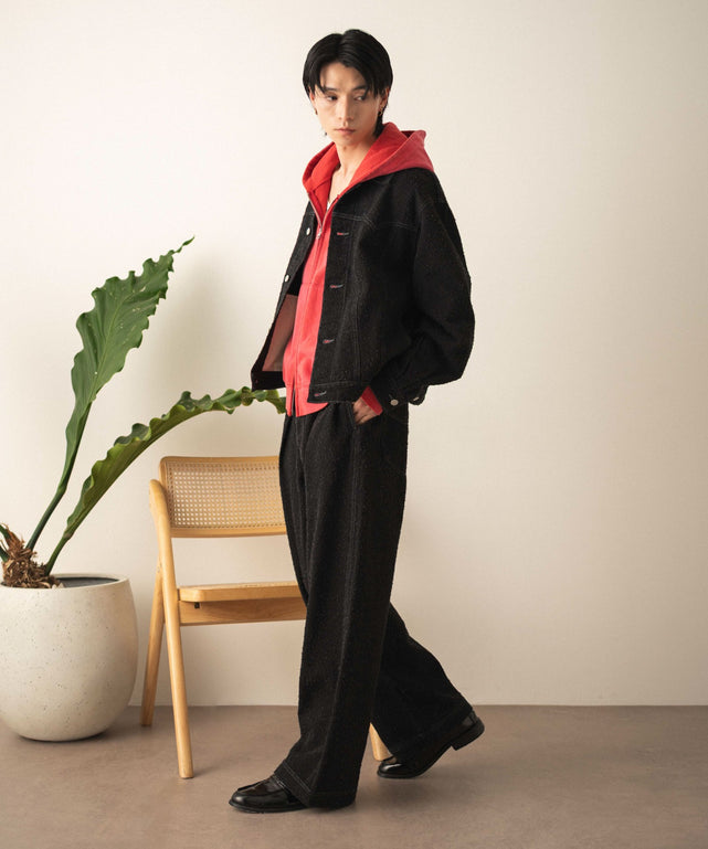 デニムブラック モデル：180cm L着用