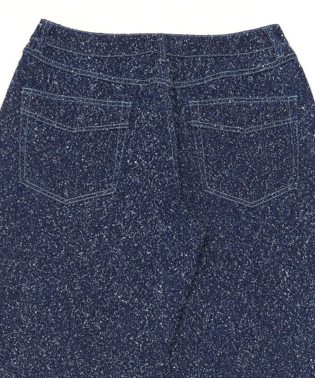 ネップデニムバギーパンツ