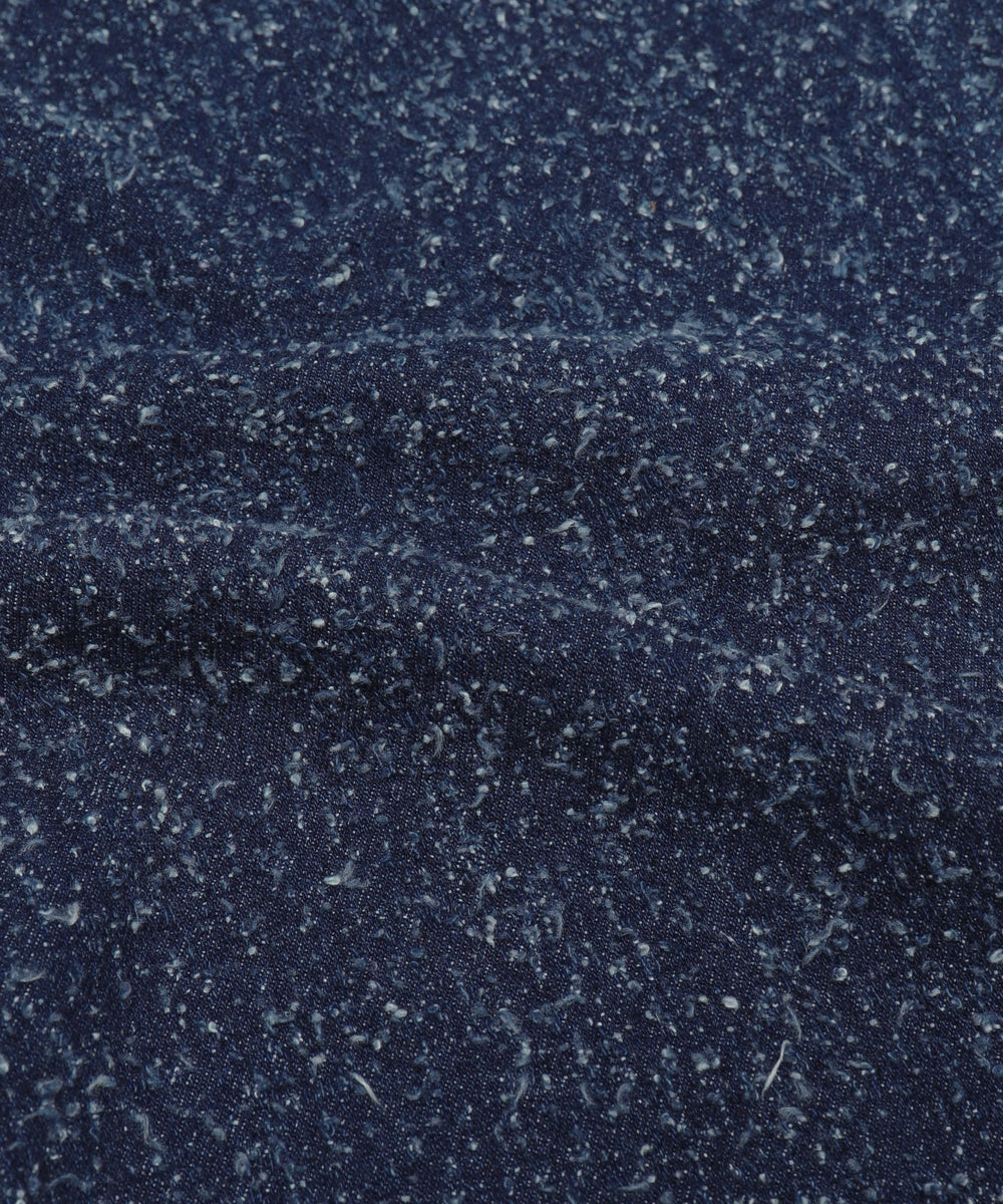 ネップデニムバギーパンツ