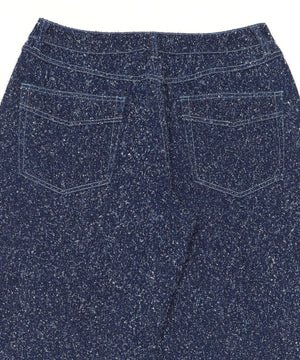 ネップデニムバギーパンツ