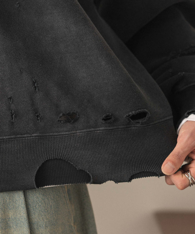 ショートダメージプルオーバー