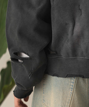 ショートダメージプルオーバー