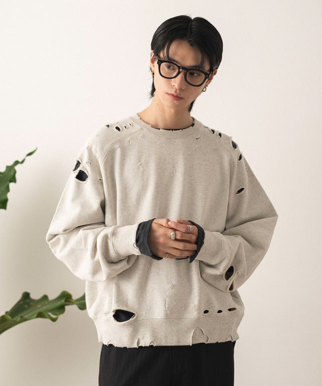 オフホワイト モデル：180cm L着用