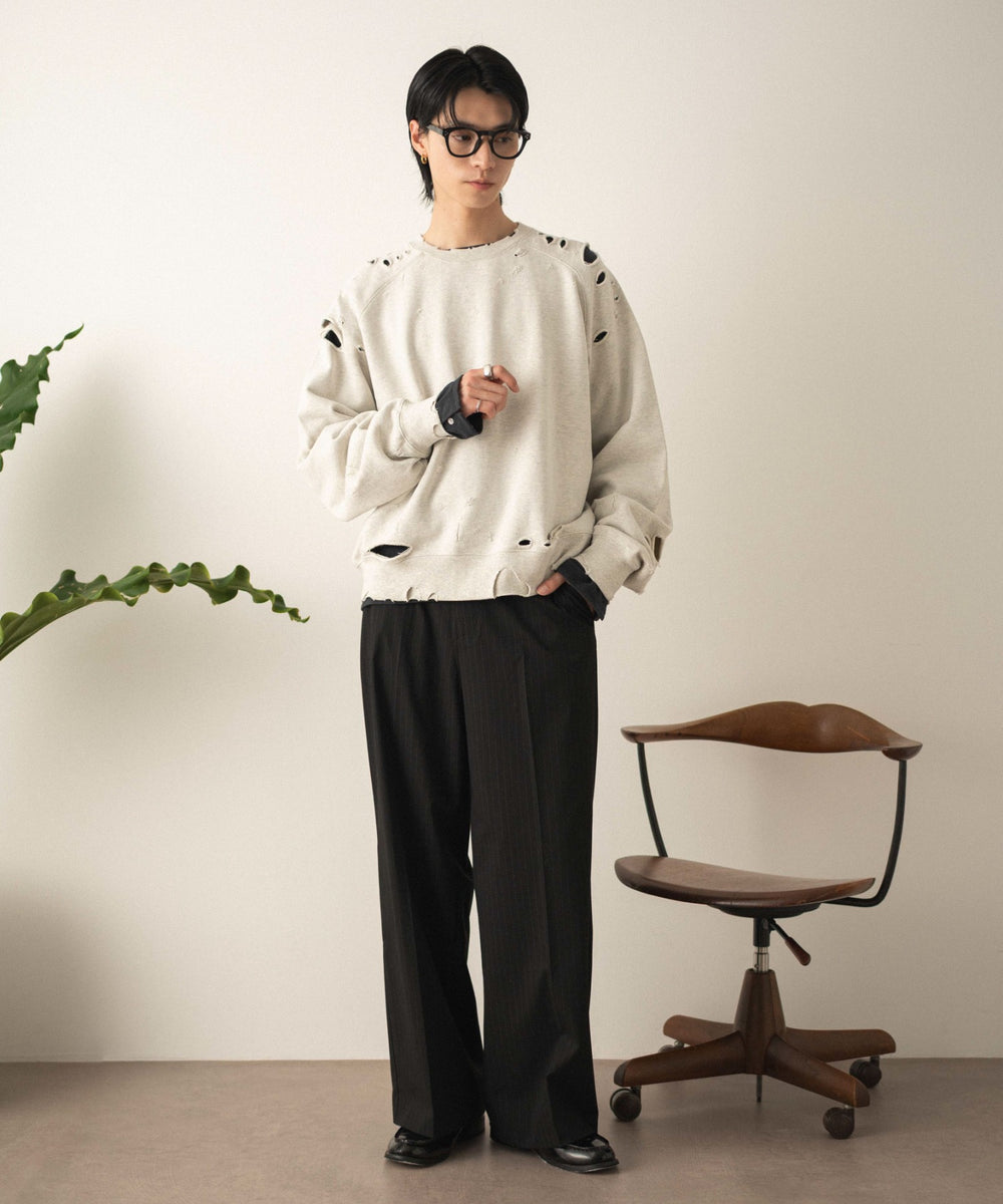 オフホワイト モデル：180cm L着用