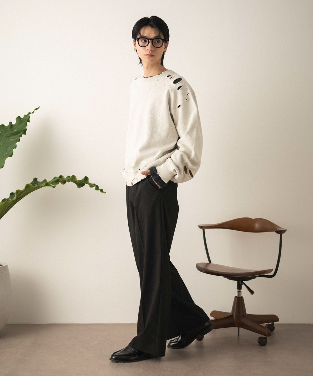 オフホワイト モデル：180cm L着用