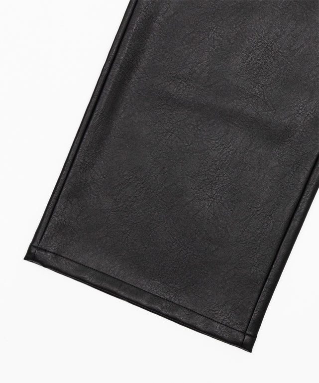 PUタックワイドトラウザー