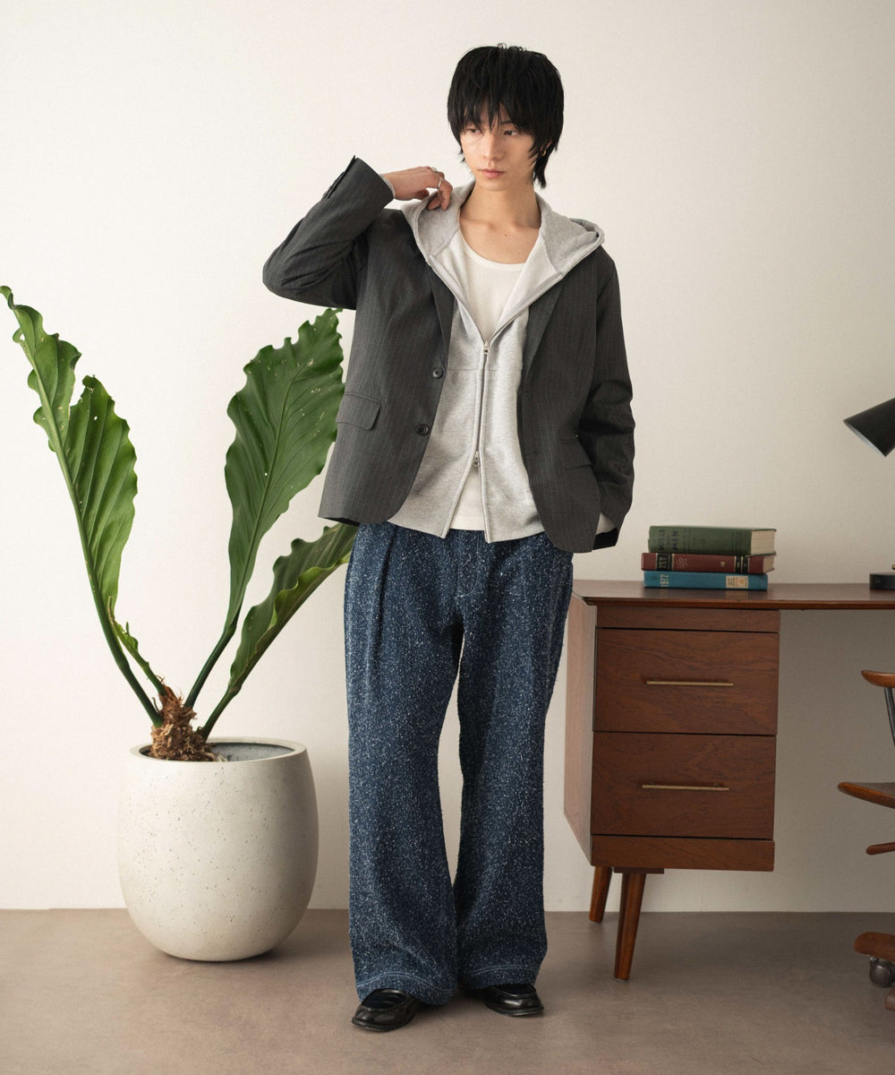 杢グレー モデル：180cm L着用