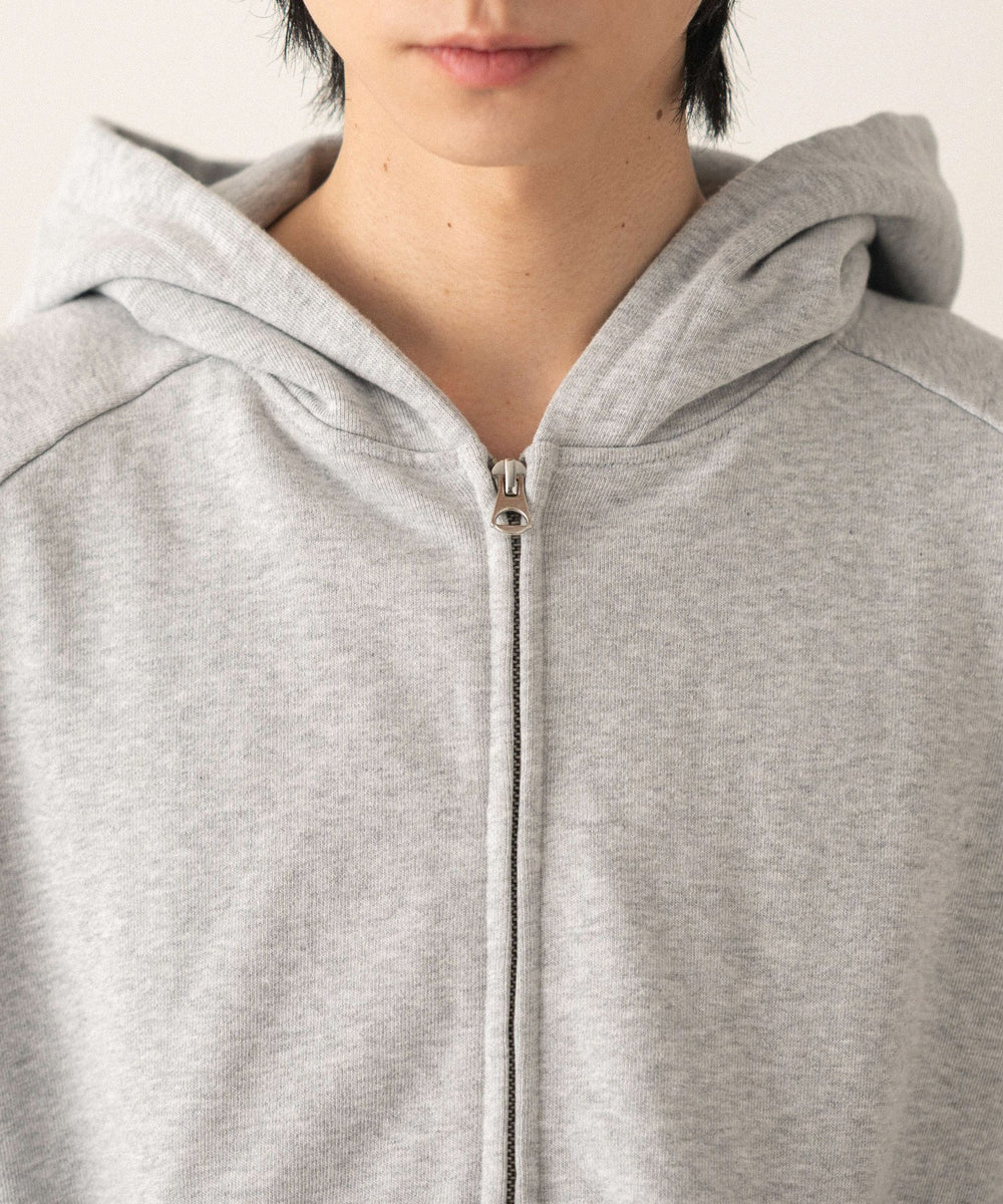 ショートZIPパーカー