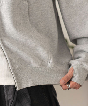 ショートZIPパーカー