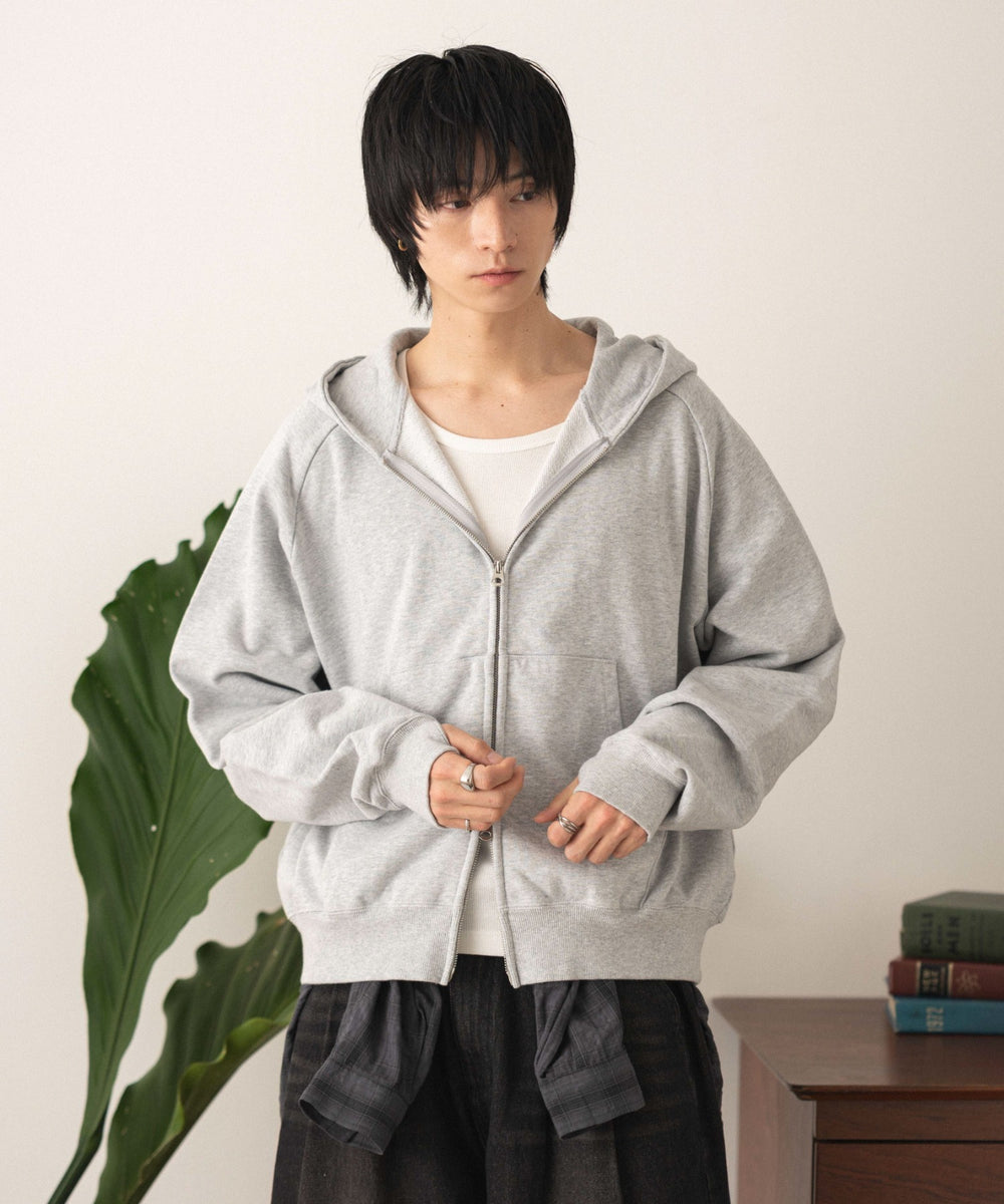 杢グレー モデル：180cm L着用