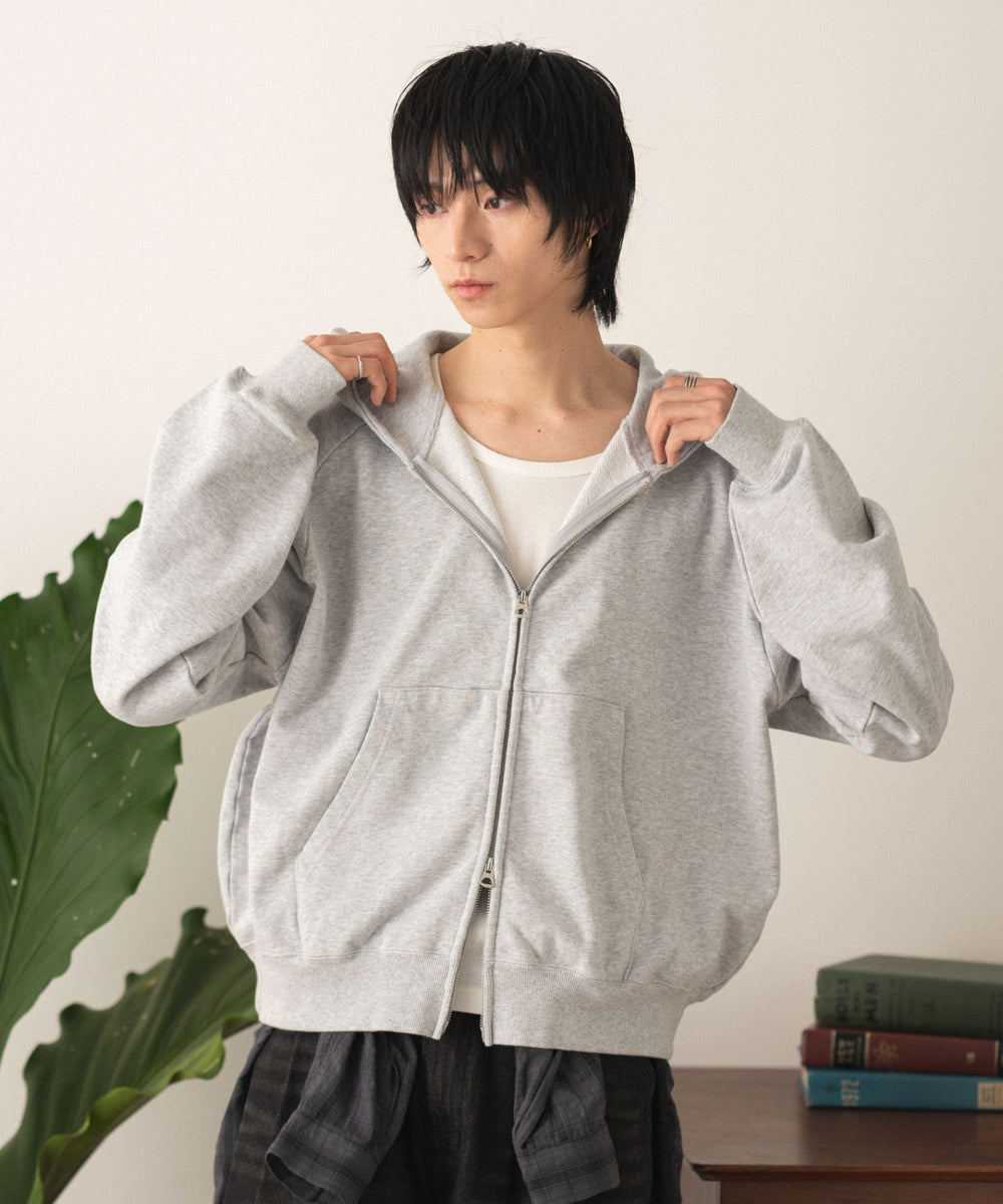 杢グレー モデル：180cm L着用