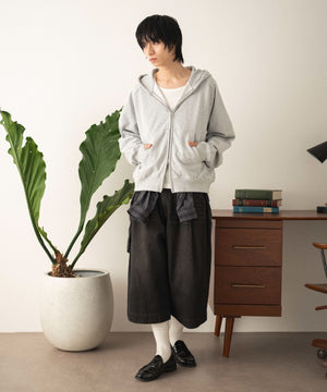 杢グレー モデル：180cm L着用