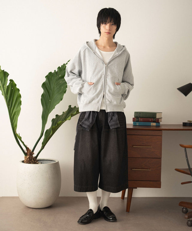 杢グレー モデル：180cm L着用