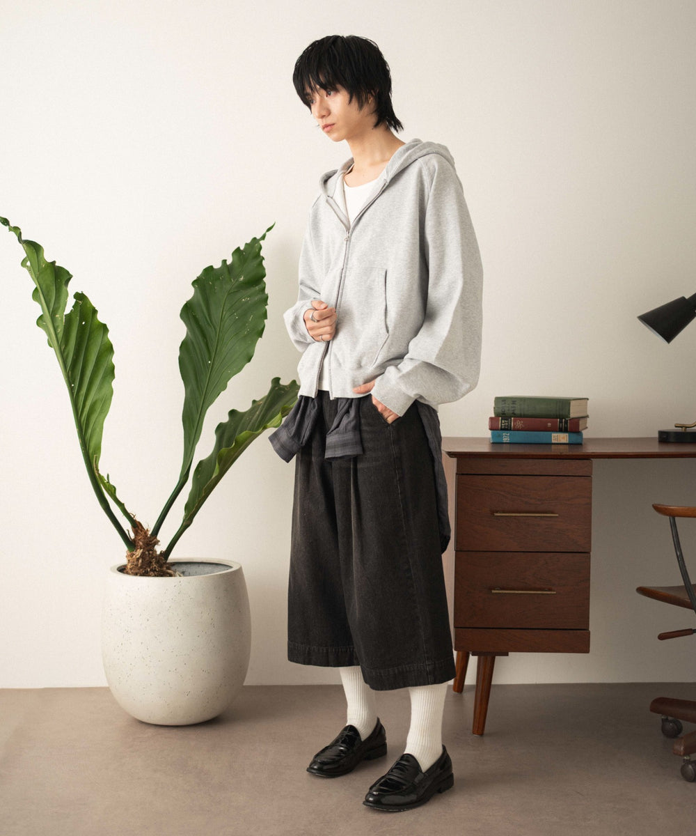 杢グレー モデル：180cm L着用