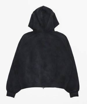 ショートZIPパーカー