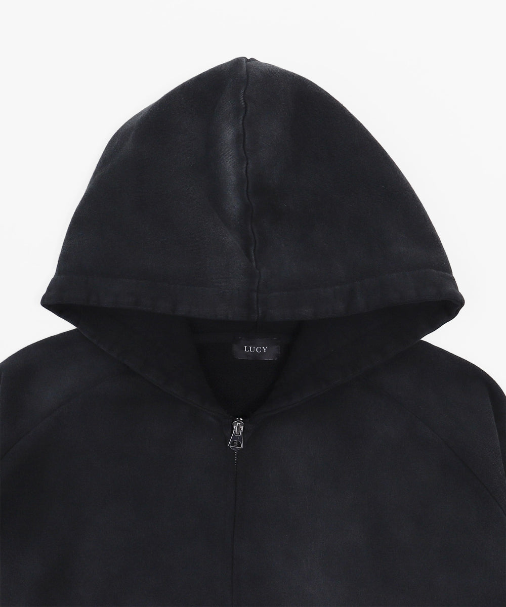 ショートZIPパーカー