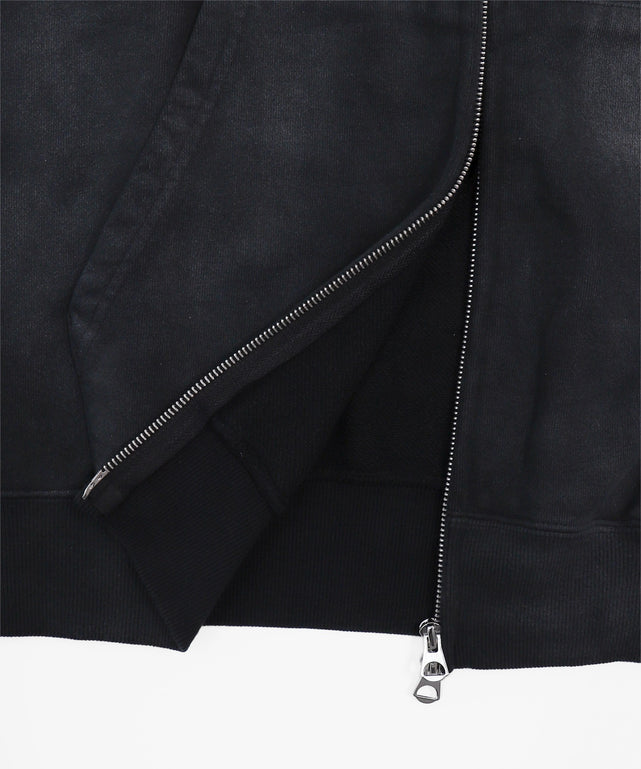 ショートZIPパーカー