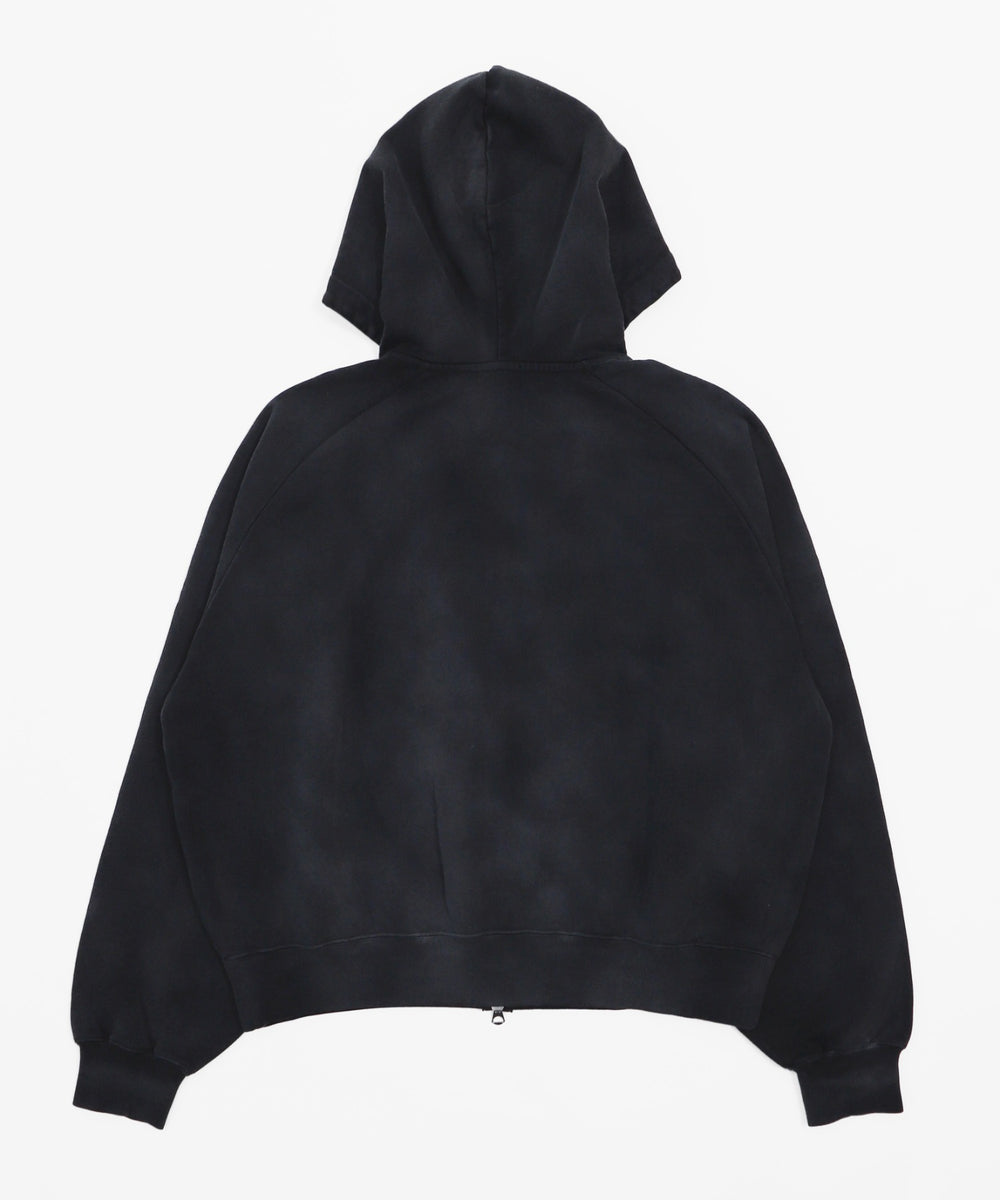 ショートZIPパーカー