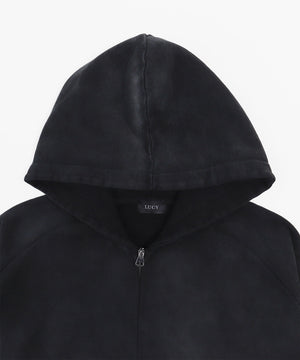 ショートZIPパーカー