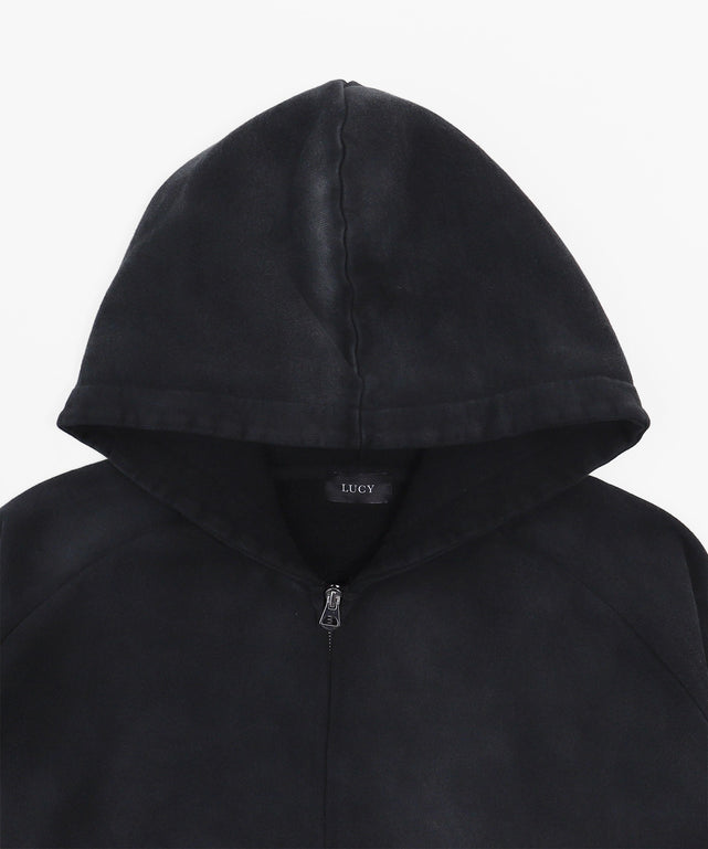 ショートZIPパーカー