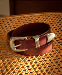 ウエスタンレザーベルト