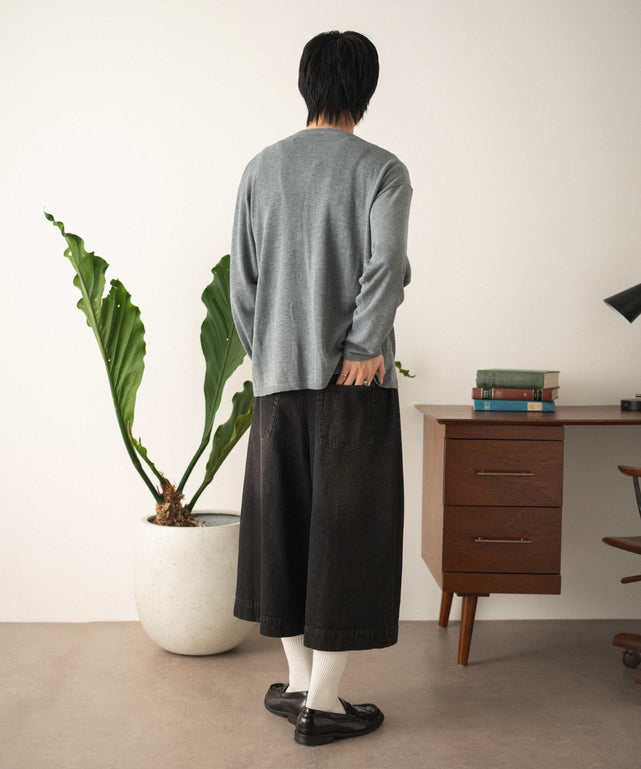 デニムブラックソノタ モデル：180cm L着用