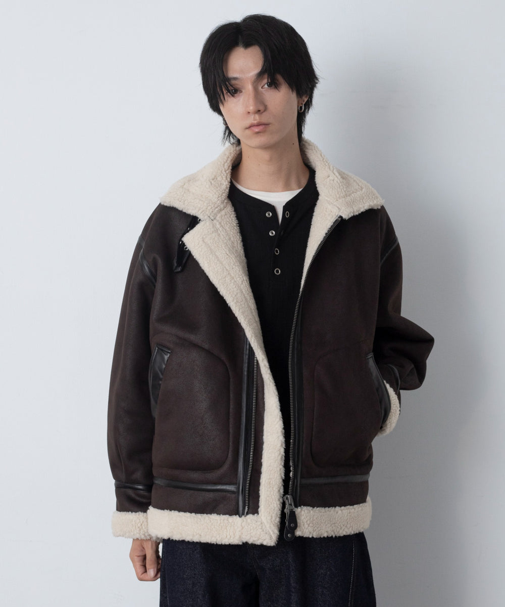 ブラウン モデル：180cm L着用