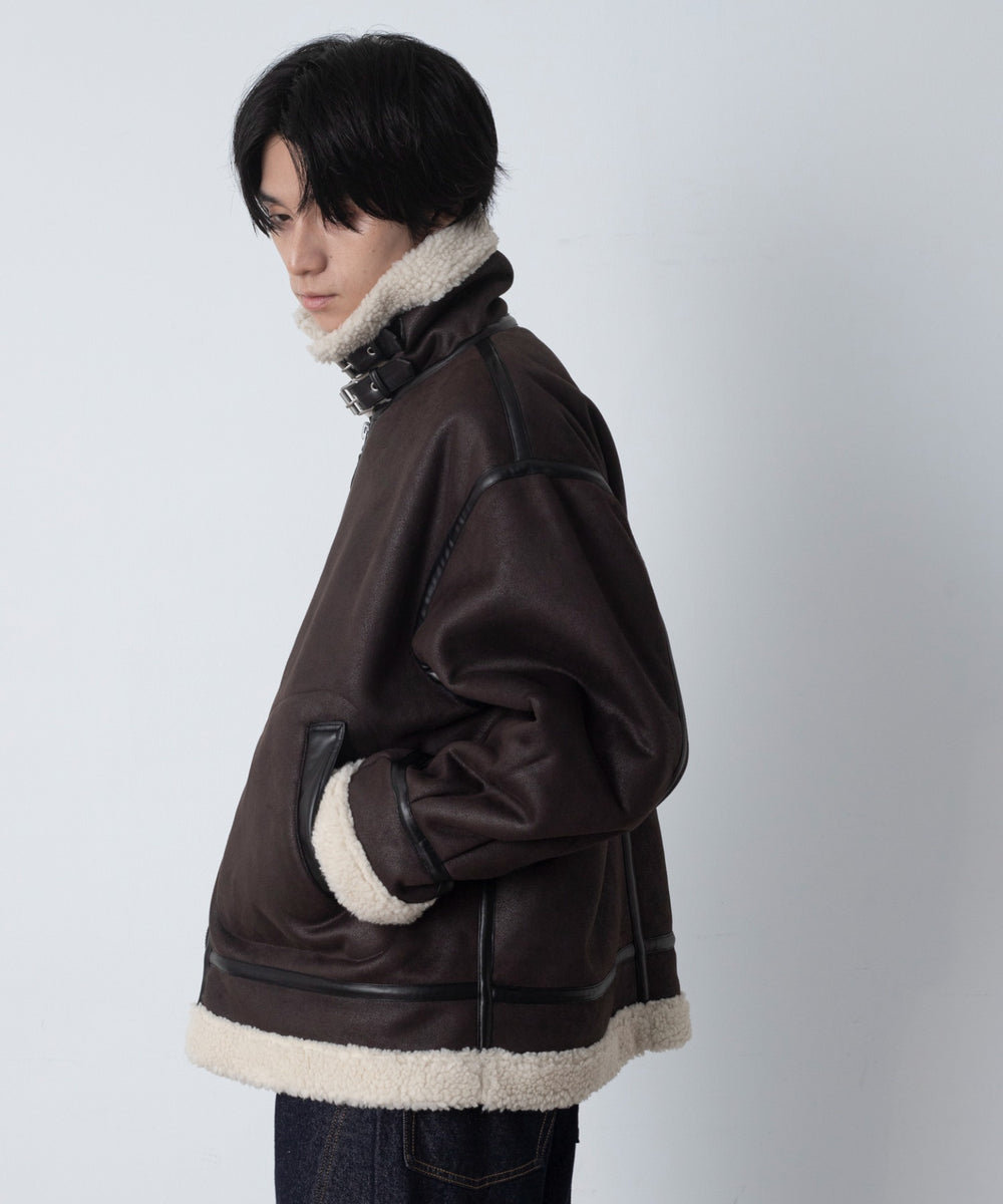 ブラウン モデル：180cm L着用