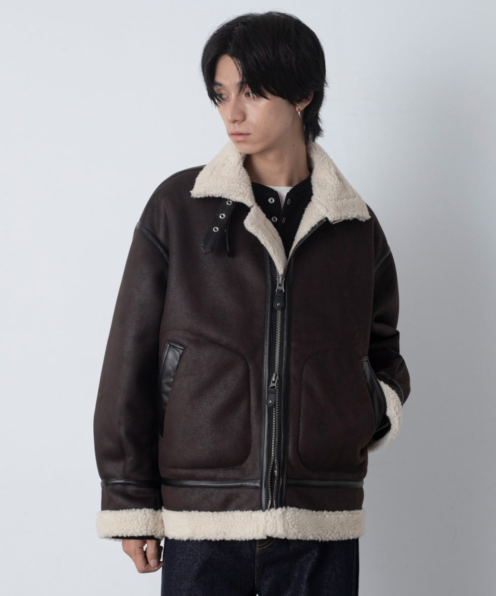 ブラウン モデル：180cm L着用