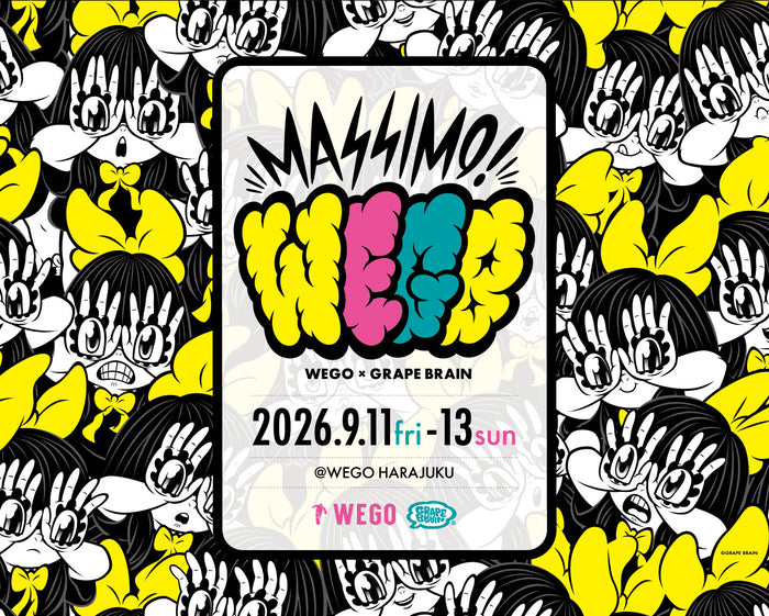 GRAPE BRAIN×WEGO第2弾