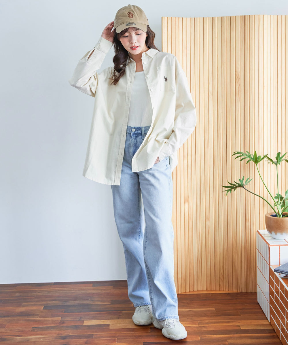 ホワイトアイボリー モデル：165cm F着用