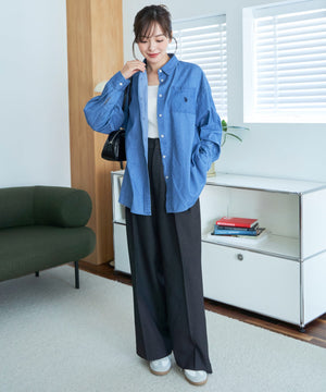 デニム中濃 モデル：165cm F着用