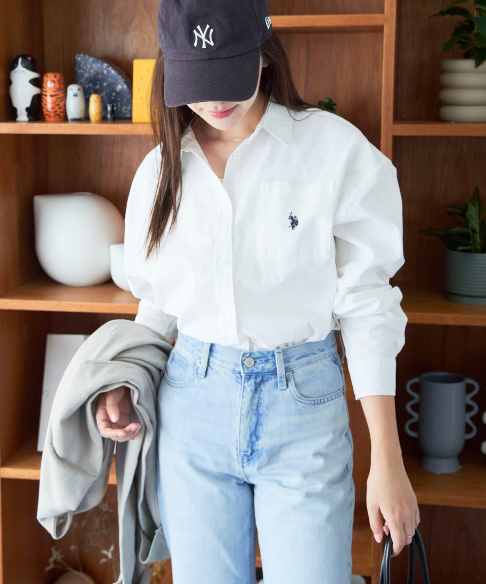 ホワイト モデル：165cm F着用